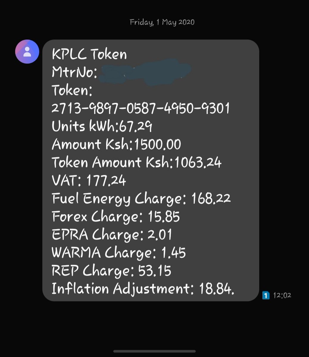_jeffkim's tweet photo. @KenyaPower_Care hello. Someone explain to me what happened to my tokens I seem to be missing 27units https://t.co/nBNAaY7cdO