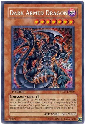 遊戯王 英語版 PTDN ダークアームドドラゴン シークレット