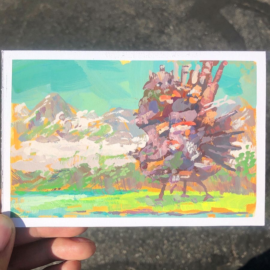 dasdrew_'s tweet photo. More Miyazaki? Okay more Miyazaki ^_^ #Miyazaki #HowlsMovingCastle https://t.co/E815E4821C
