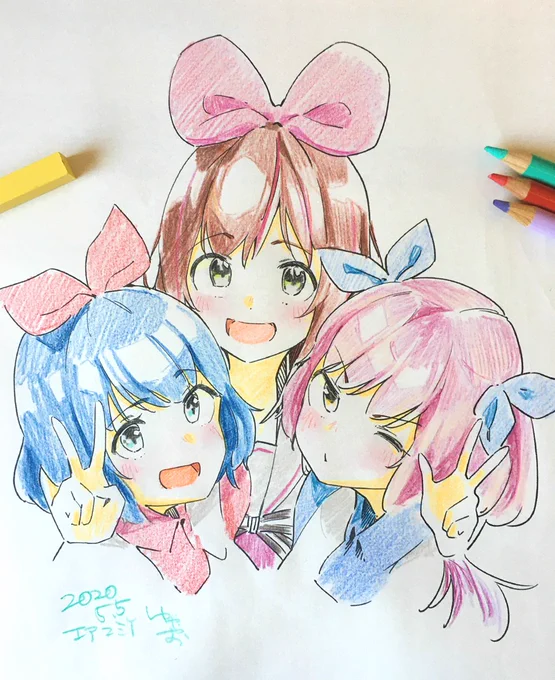 エアスケブ②できましたリクエストありがとうございます!
キズナシスターズ!
#キズナアイ #おめシス #おめシスはいいぞ 