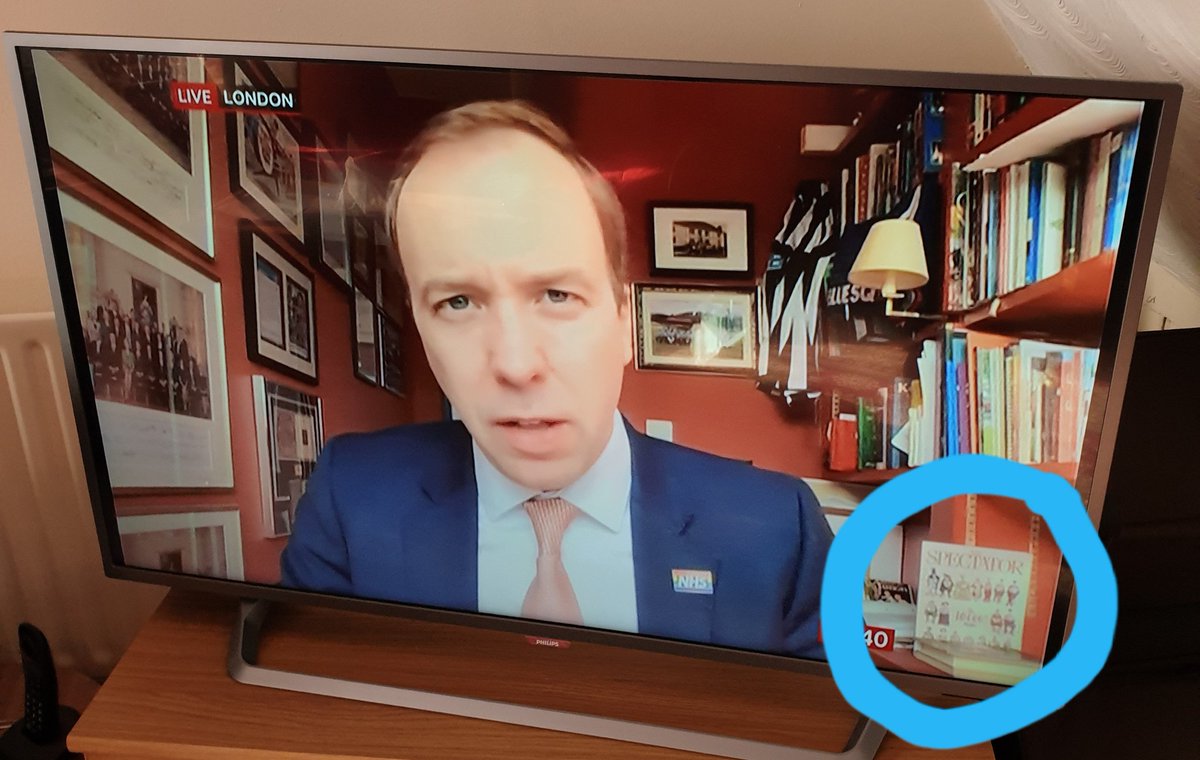 GregoryTeaching's tweet photo. @afneil Great product placement on BBC News this morning with Matt Hancock. https://t.co/41v2Z86xPe