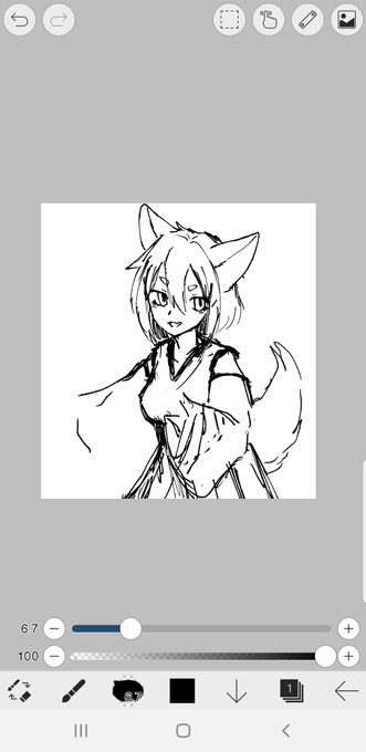 途中経過
ちゃんと描いてるよ 