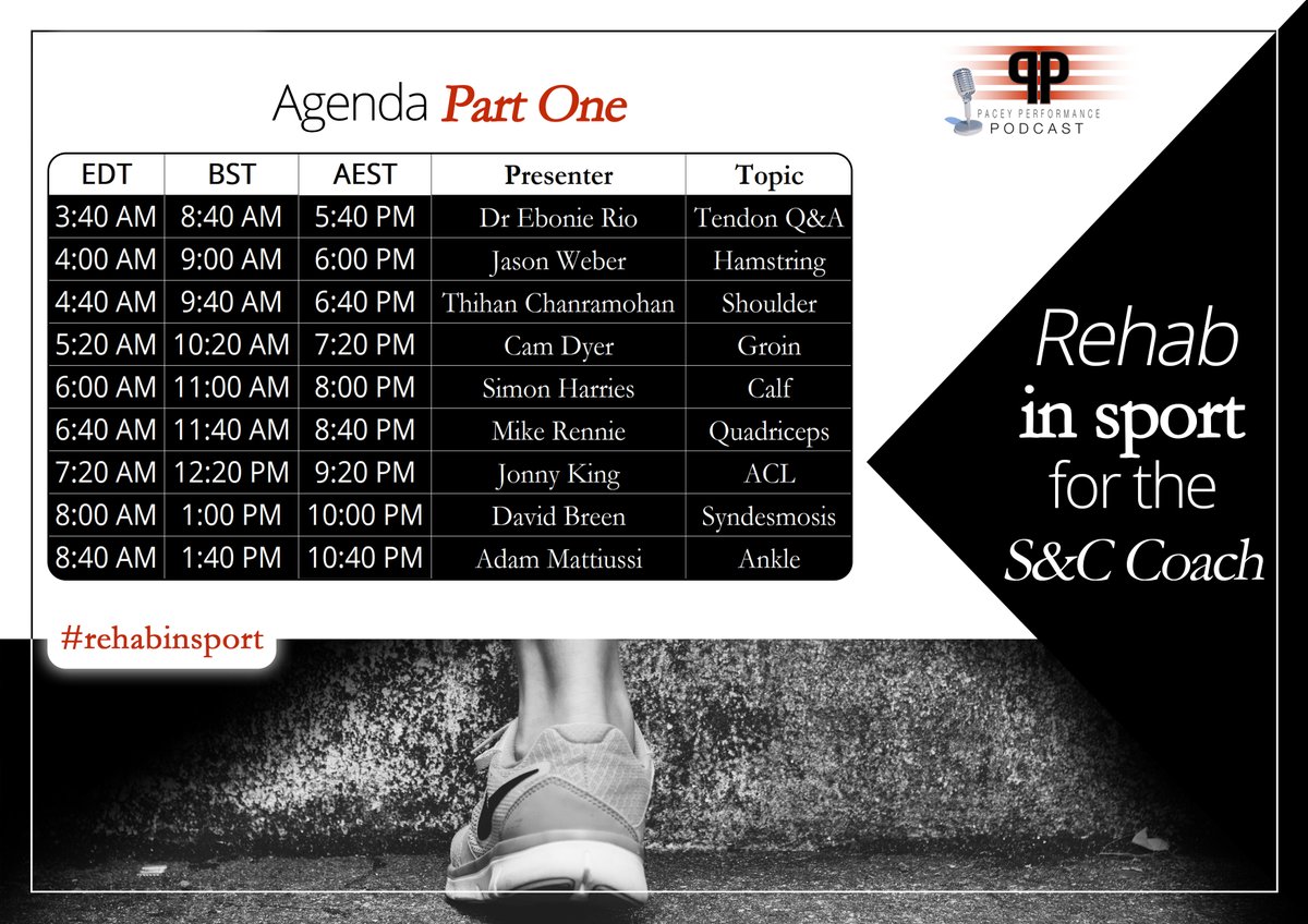 SportsmithHQ's tweet photo. If you're registered for the Rehab in Sport for the S&amp;C Coach webinar and want your question answered by @tendonpain during the first Q&amp;A, DM @ajoakley 🙏🏽 

If you haven't registered yet - https://t.co/KrUGnEoc6i

#rehabinsport https://t.co/2tLzu5m3Zu