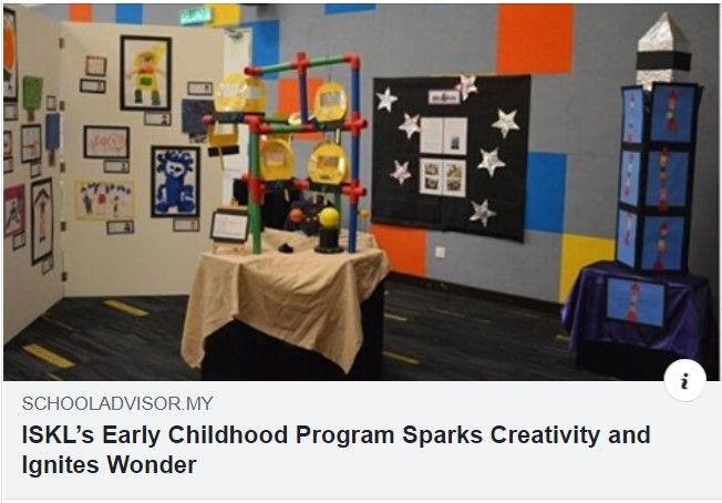 Wondering on how to sparks creativity among your kids? Why not, register your kids to join ISKL’s Early Childhood Program. To know more about their program, click buff.ly/2WtbDCP.

Check their website buff.ly/2yrbM1y &amp; social media buff.ly/3fpafKm