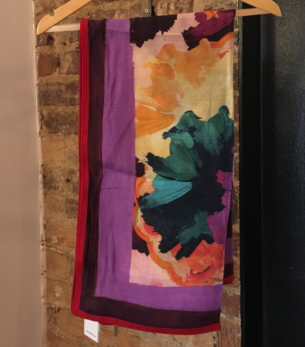 This fabulous POM scarf is a great steal and is one of many items on our online store at a very, very reduced price. Check them all out at bias.store.