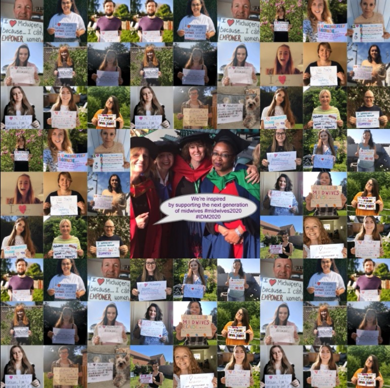UEAMidSoc's tweet photo. UEAMidSoc: Day of the Midwife 2020 https://t.co/hic5Vzlu83 via @YouTube. We wanted to do something special to show all members of maternity teams across the world just how appreciated they all are! This is for you, Thank you 💙💛 Please Share! @nmcnews @MidwivesRCM @UEA_Health https://t.co/5KdoUMKzEl