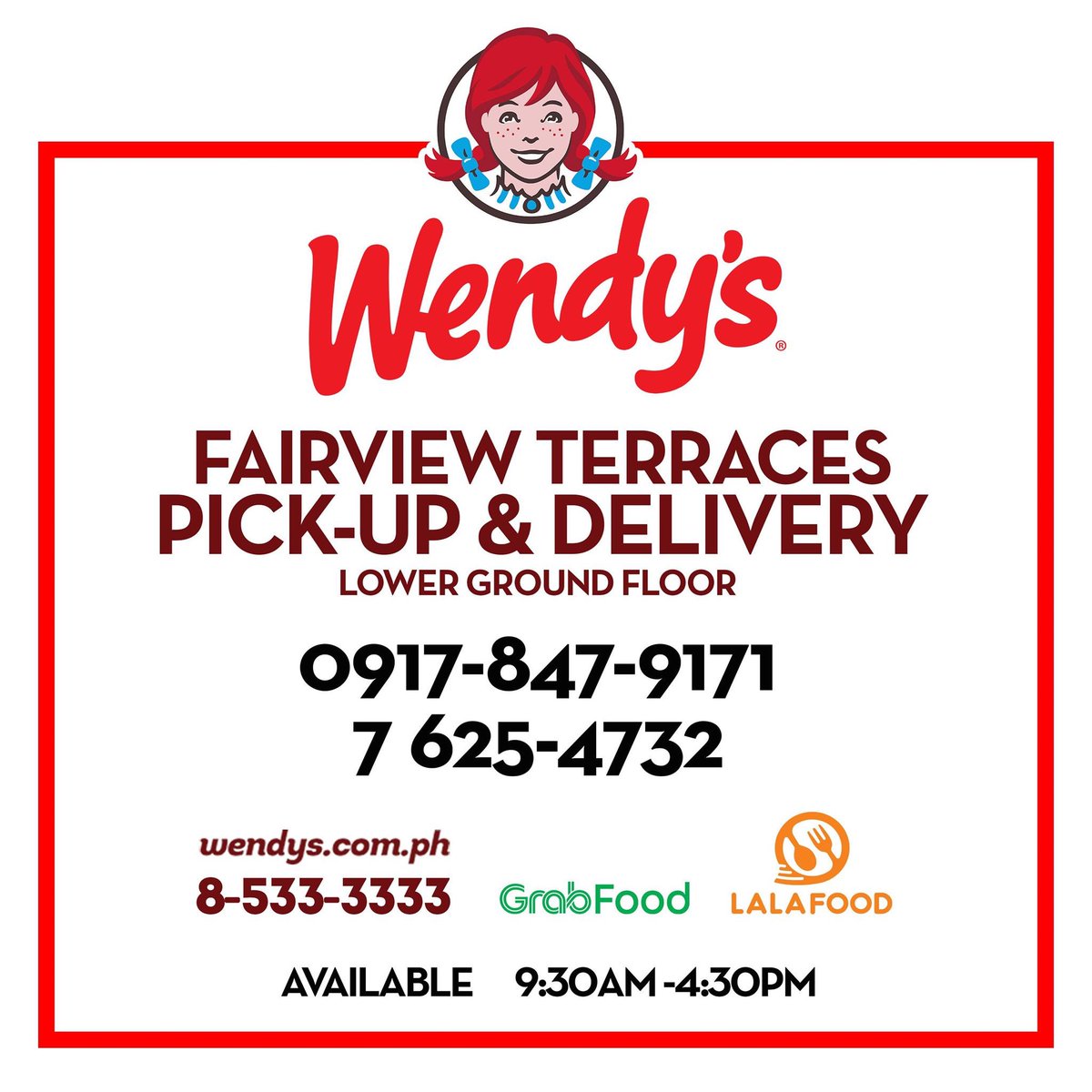 Wendy’s is keeping the fresh, quality food coming for all our hungry customers! Order your favorites for takeout and delivery.