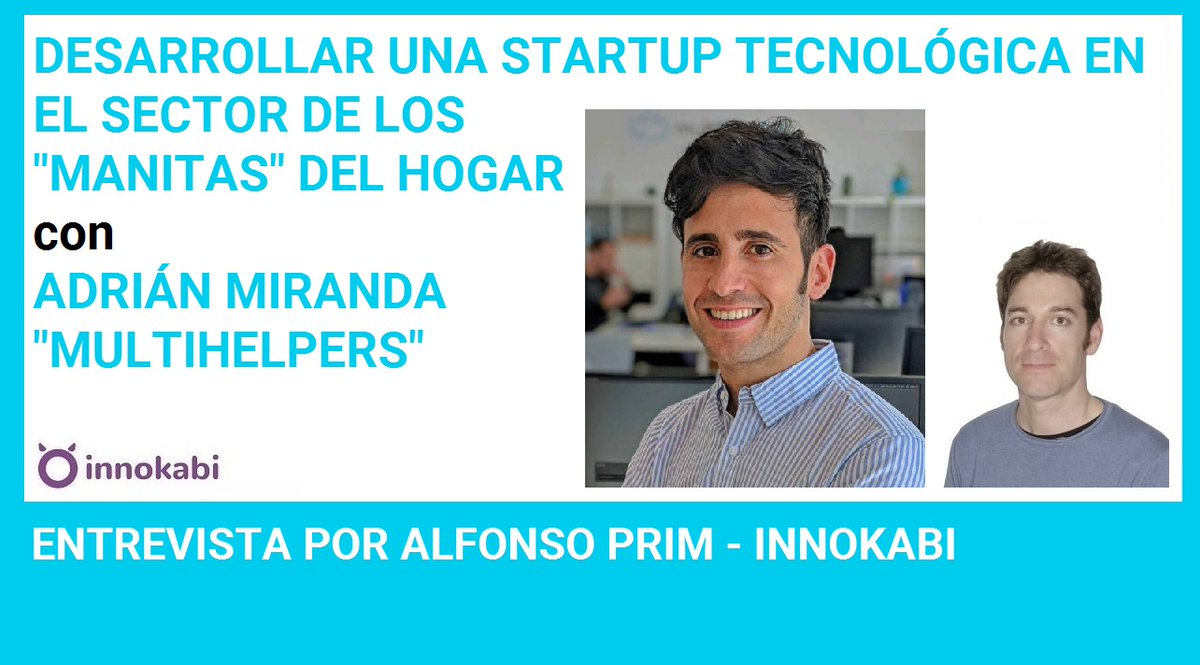 Cómo crear y lanzar una Startup Tecnológica con Adrián Miranda <a href="/Ad_mirand/">Adrián Miranda</a> CEO de <a href="/Multihelpers_es/">Multihelpers</a> – Ep 46 Podcast <a href="/innokabi/">Innokabi</a> 👉 innokabi.com/episodio-46-ad… Si te gustan las experiencias de emprendedores, no te lo pierdas