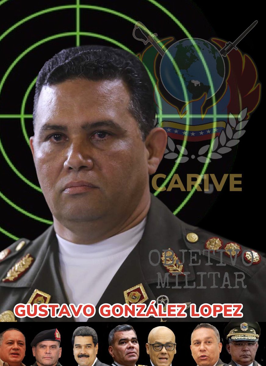 Carive15's tweet photo. Conózcanlo. Nos reservamos para OPERACIÓN GEDEON  sus direcciones, escondites, colaboradores y allegados. https://t.co/dsraS73Arl