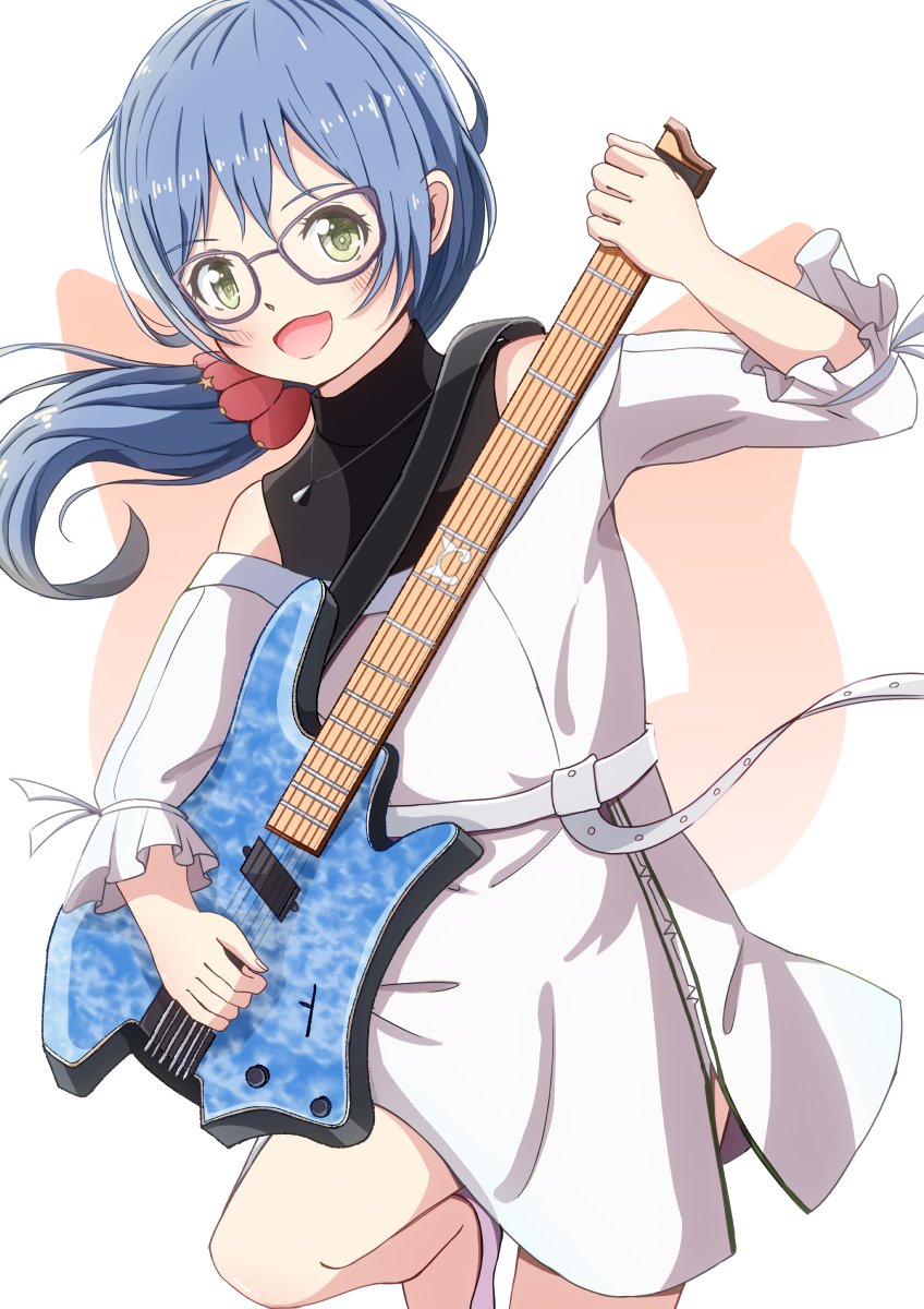 ロックちゃん Bang Dream バンドリ 朝日六花 Ras ぽたのイラスト