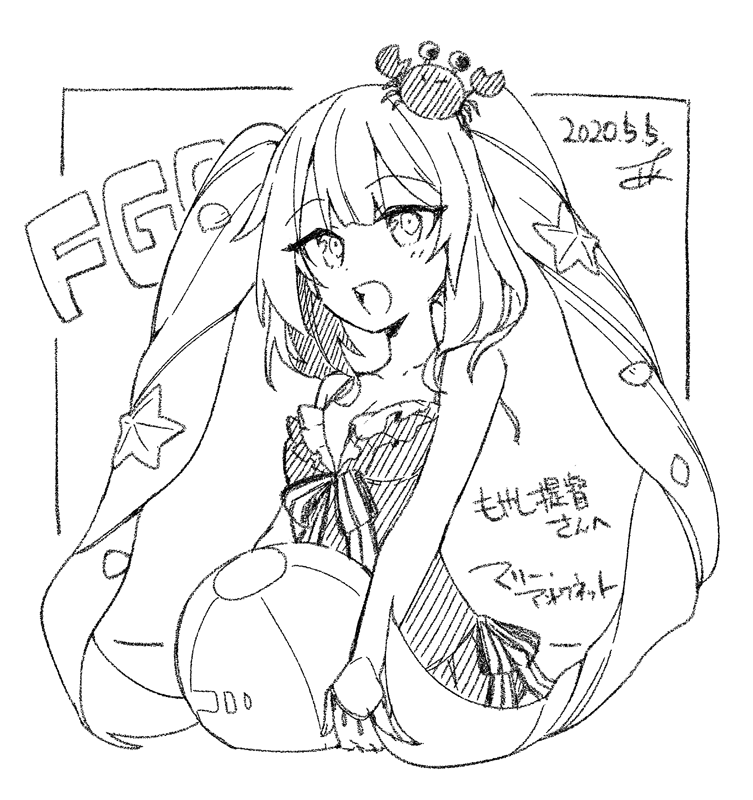 @luka19193939 ありがとうございます!折角なので水着マリーちゃんを! 