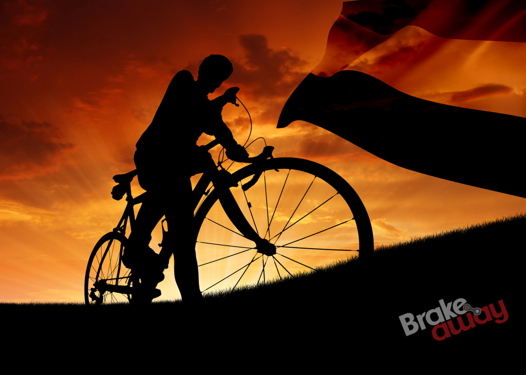 brakeawayclub's tweet photo. Vandaag viert Nederland 75 jaar vrijheid. Fietsen is de ultieme vrijheid. Dus trek er vandaag op uit en geniet extra hard van de vrijheid die je voelt. 
Gewoon omdat het kan.

#Brakeaway #Parentini #Vrijheid https://t.co/fUmDx6MxYH