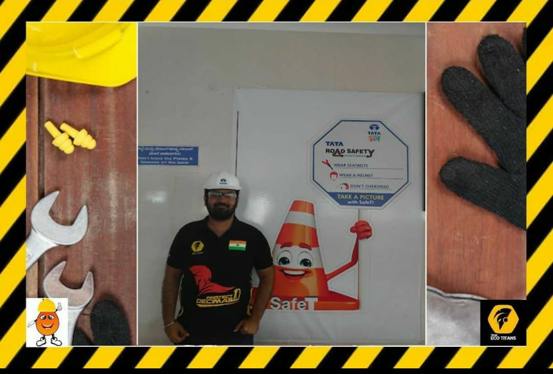ecotitans's tweet photo. Our Management leads, Anhad Preet Singh and Dhairya Murpani, understood the nitty-gritties of Industrial Safety at Tata Motors, Dharwad, and their potential applications for us

@shell_ecomar
@Shell_India 
@Shell
@VIT_univ
#vituniversity #Shell #coronavirus #Tatamotors #tatasteel https://t.co/ojkFKcZ6wM