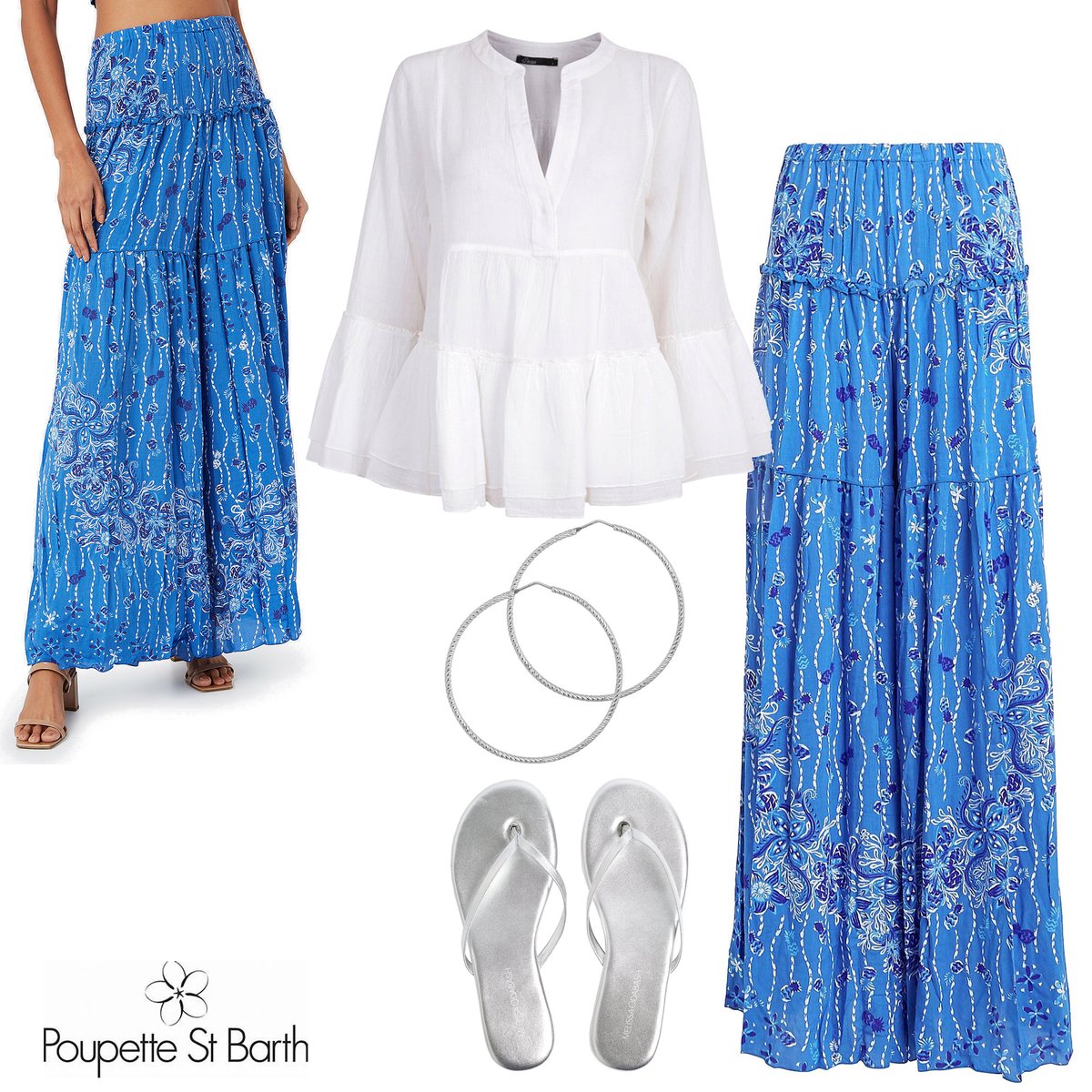 TheGateShop's tweet image. Poupette St Barth’s paisley pants are cut with an elegant wide leg, perfect for the hottest of days. The elasticated waist makes them an easy-on, beach cover-up. Then simply dress up with heels and a clutch come evening!
@ExperienceGford 
@GuildfordTIC 
@WeLoveGuildford