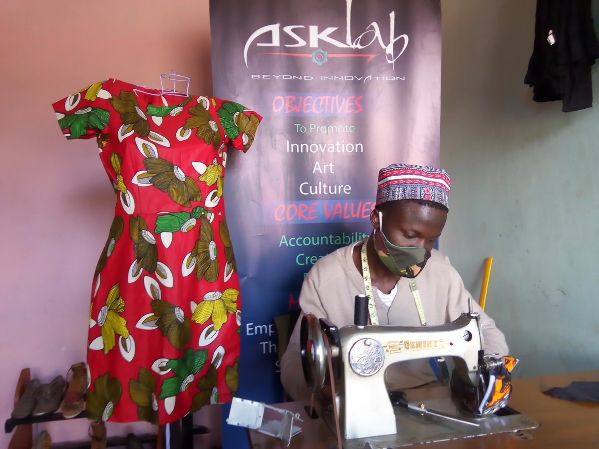 One thing impacted and given to me through <a href="/YouEmployed/">Generation</a> <a href="/GenerationKe/">Generation Kenya</a> is something #COVID cannot take away or stop.Keeping the country's citizens safe by doing #AnkaraFaceMasks, tailored and designed skillfully.
Humbled to be a small contributor in a great way to those around us.