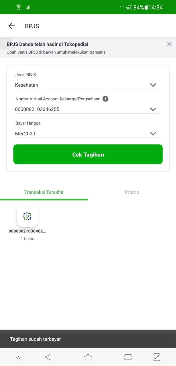 sukaadiem's tweet photo. BPJS KESEHATAN sudah turun lagi ya ? Tagihannya berkurang, dan belum merasa bayar bulan Mei, tapi sudah terbayarkan ? Apa kelebihan pembayaran yang bulan lalu-lalu dibalikin buat bayar tagihan ? Cek di aplikasi Mobile JKN ada sisa saldo. Ada yang TEMPE kah ? 🤔 @BPJSKesehatanRI https://t.co/h9FYxmnjPy