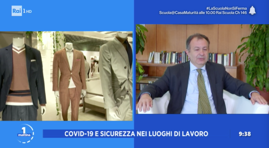 Unomattina's tweet photo. Come dovrà essere ripensato il luogo di lavoro durante e dopo questa pandemia? Parliamo di sicurezza e di misure per limitare il contagio sul luogo di lavoro con Sergio Iavicoli, dir. del dipartimento di medicina, epidemiologia e igiene del lavoro e ambientale dell’INAIL #5maggio https://t.co/EQ5csWMJyB