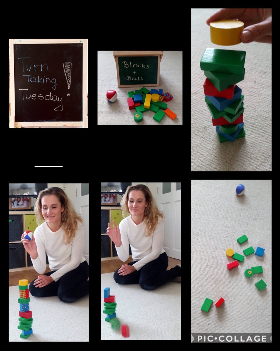 resourcebaselo1's tweet photo. ‘Turn Taking Tuesday’
1. Build a Tower
2. Throw a ball
3. Watch the Tower fall
Take turns to build the tower and throwing the ball!
‘who’s turn is it?’ ‘Ready, steady, go!’ #TurnTakingTuesday #rbolc @OasisLongCross https://t.co/r6HJy0VEIH