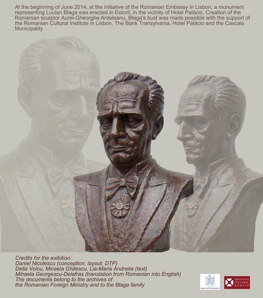 IBivolaru's tweet photo. The exhibition "A Diplomat at the Courtyards of Longing" showcases the period in which Lucian #Blaga carried out his duties as 🇷🇴 Minister Plenipotentiary in #Portugal, between 1938-1938, based on documents from the diplomatic archives of @MAERomania &amp; Blaga family @ICR_Lisboa https://t.co/SRT6sNB4VP