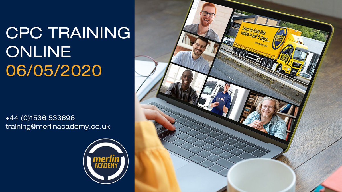 Merlin_Academy's tweet image. 06/05/2020 @Merlin_Academy&apos;s next online driver CPC Training session is tomorrow. 
1 day course - 2 modules covered . 
More details... bit.ly/2YiW96V 

Office: 01536 533696 
Mobile: 07701 302398 
training@merlinacademy.co.uk 
merlinacademy.co.uk 

#CPC, #OnlineCPC