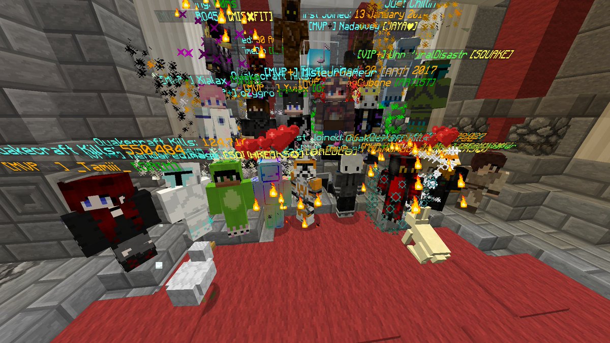 PqncakesB's tweet photo. After 9 months of the most enjoyable game on the Hypixel Server, it's finally time. I've unlocked the 0.85s trigger in quakecraft. 
I've unlocked it on the 4th of may 2020. Thanks to every1 coming to lobby 3 and for taking the screenie!💞
And huge thanks for the amazing year!😄 https://t.co/95NOaVhiS4