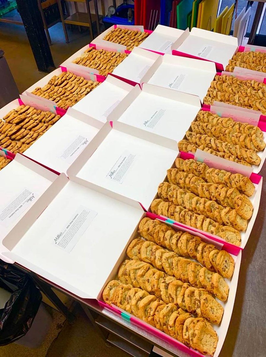 FoodShow_ltd's tweet photo. Have a look at our new blog....https://t.co/b3i8z7SEnf 

The Food Show team have been busy baking and delivering over 5,000 @MilliesCookies to our NHS Heroes 

#NHSheroes #NHSworkers #Thankful https://t.co/a95A5Dmaii