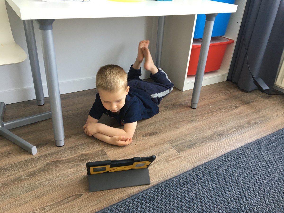 JulieMuirReads's tweet photo. Lockdown madness. When you suggest that reading under the table is possible fun thing to do. ๐คช
#ISAreads #INTLchat #PYPlibrary #ISAlibraries #distancelearning #schoollibrarylife https://t.co/YTsgibGWnj