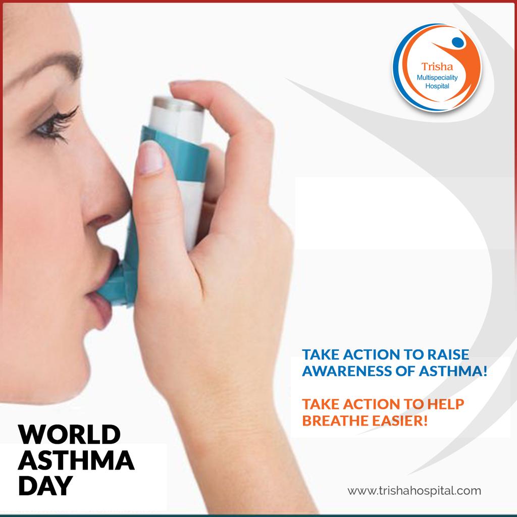 TrishaHospital's tweet photo. Spread awareness on this World Asthma Day.
.
.
.
#asthma #asthmawareness #asthmasucks #asthmasux #asthmawarrior #protectourlungs #climatechange #pollution #airquality #allergies #allergicasthma #TrishaHospital #Ahmedabad https://t.co/GgY7XUORuW