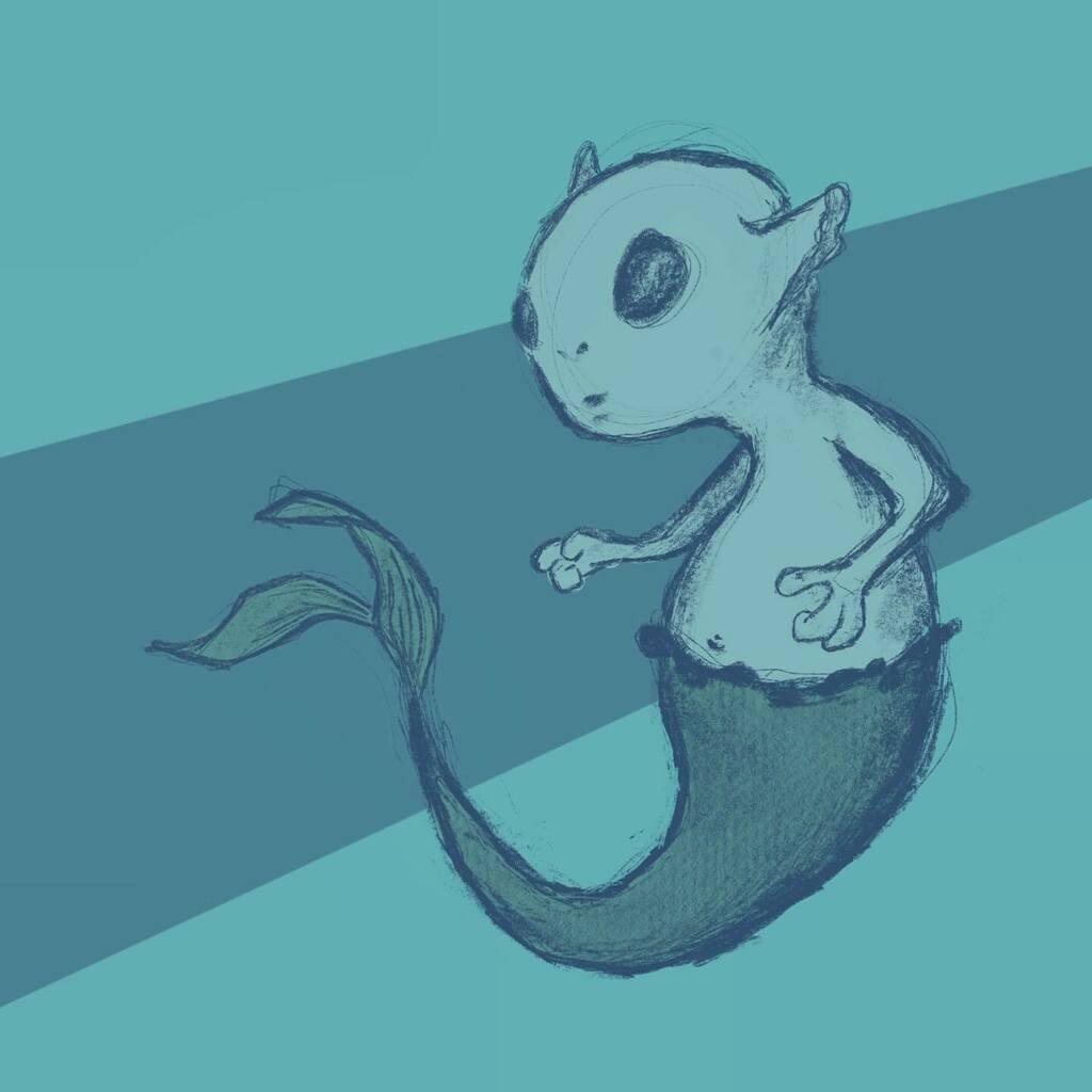 saff_scribbles's tweet photo. Day 4 #mermay hereβs a blue merbaby πΆ kinda inspired by a certain baby with lorge eyes ππ but didnβt come out as cute as him... #nooneiscuterthanbabyyoda
#mermay2020 #mercreature #seacreature #merbaby #mermaid #drawing #art #digitalsketch #digitalar⦠https://t.co/H6lhYiuQcs https://t.co/24UDsw5NDD