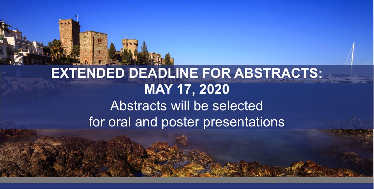 EXTENDED DEADLINE FOR ABSTRACTS: MAY 17, 2020!
JOHN GOLDMAN conference on #CML
October 2-4 2020 #ESHCML2020
➡Abstracts: bit.ly/3aUag64
➡Scholarships: bit.ly/2y8uhHU
➡More information: bit.ly/37Zd1BR
#ESHSCHOLARSHIPFUND #ESHCONFERENCES