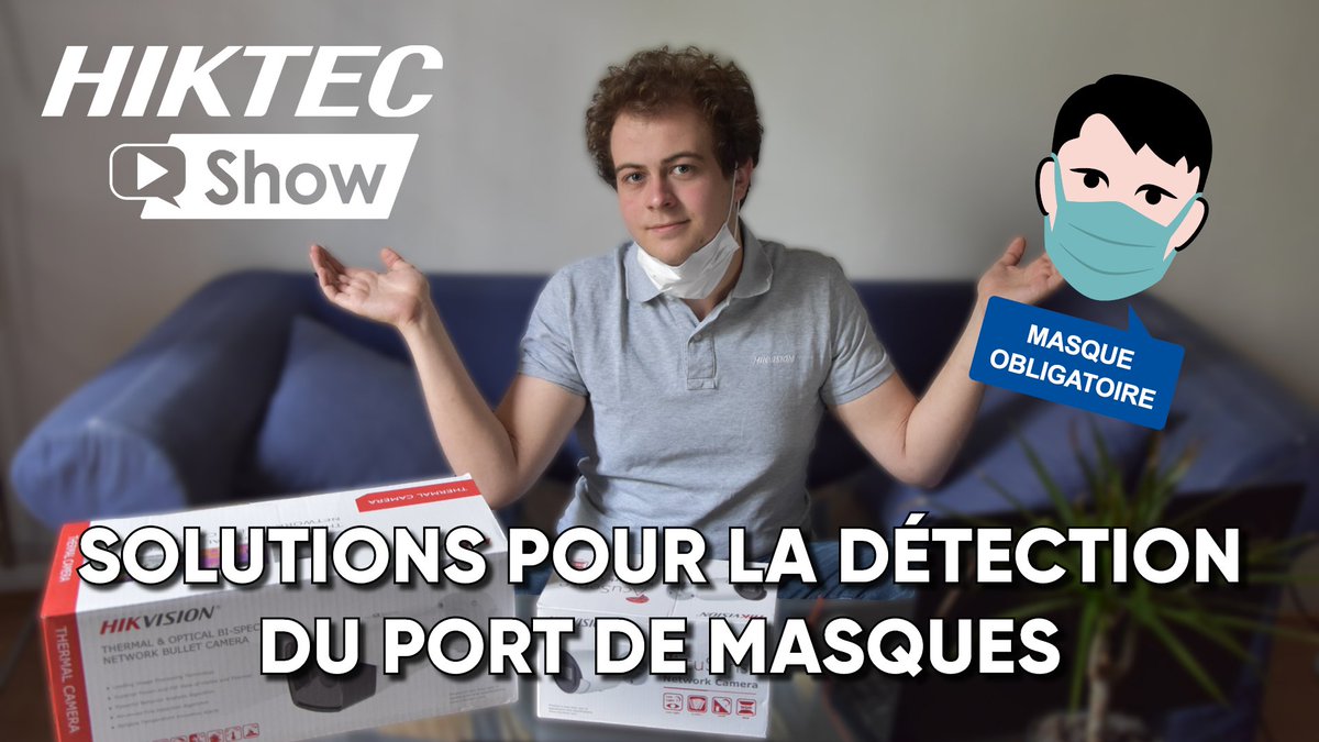 hikvisionfr's tweet photo. Porter un masque ou ne pas en porter, telle est la question ? 😷
J-2 ✨ avant le #HikTecShow 📺 Jérémy vous présentera les solutions Hikvision pour la détection du port de masque !
⏰ Quand ? #EXCEPTIONNELLEMENT Jeudi à 10h
Prenez un café et venez apprendre avec nous !☕ https://t.co/JqrkYdflkH