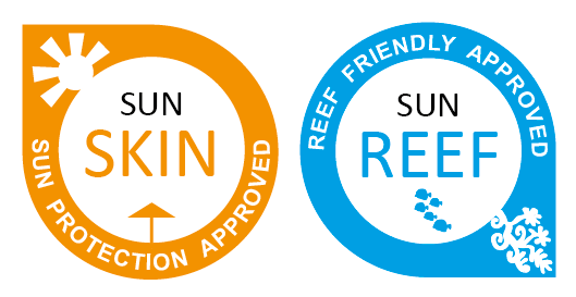 SUNCERT_SAS's tweet photo. New labels for sunscreen products by SUNCERT!

- SUNSKIN for a label to protect consumers with certified UVB / UVA protection

- SUNREEF for a label that limits the impact of sunscreen products on the marine world and corals

Visit our website: https://t.co/2pP8bTd9bn https://t.co/M10hljkaWd