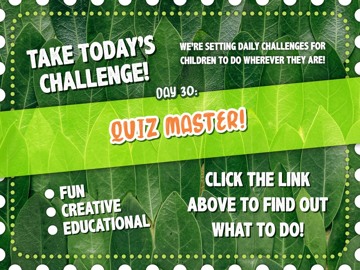 YoungVetsClub's tweet photo. Today's Challenge: Become a Quiz Master! 

To get started, visit https://t.co/ScuyAEzrzQ. https://t.co/zmdYABoWBK