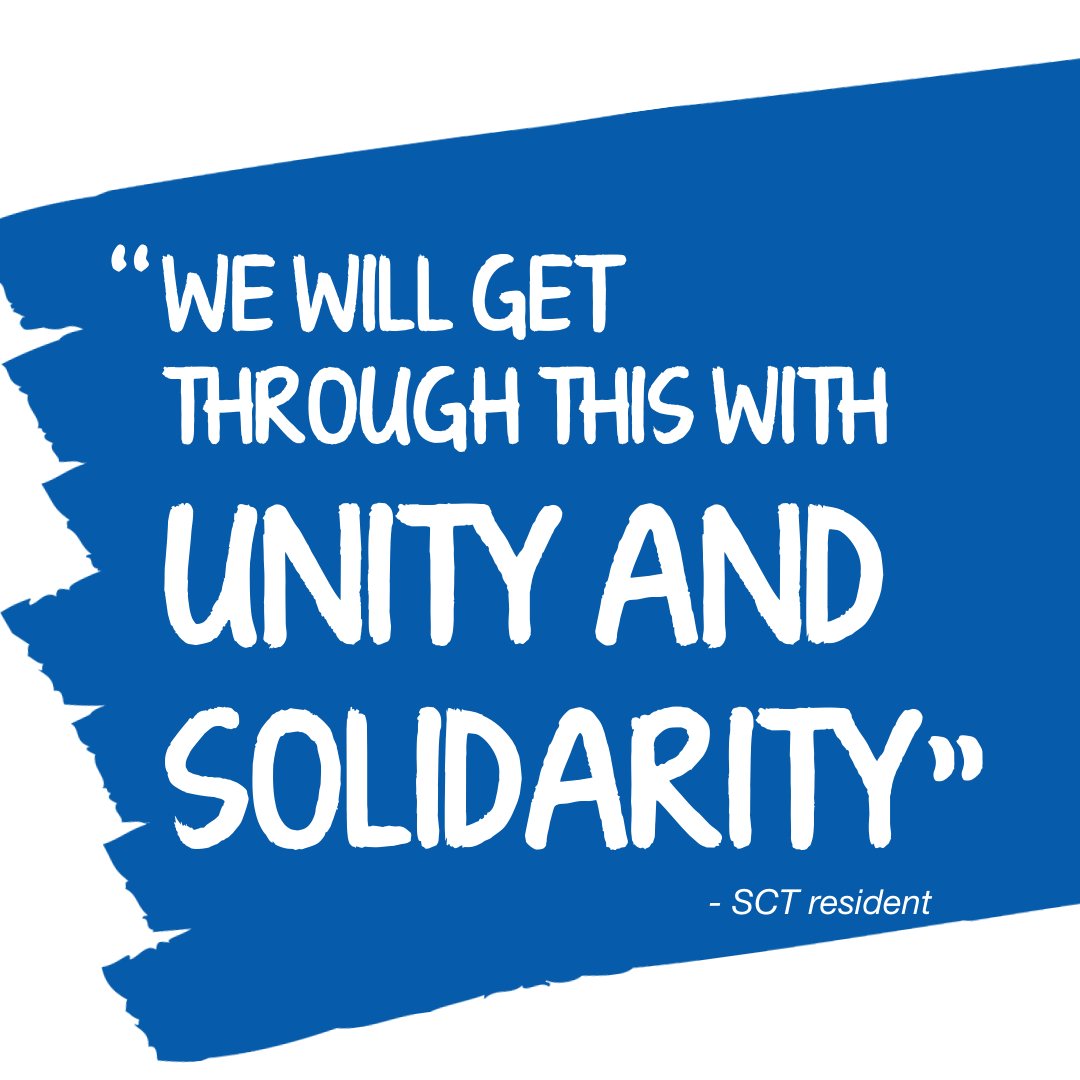 SCTrecovery's tweet photo. “We will get through this with unity and solidarity” - SCT resident. 👉More stories of recovery in lockdown at https://t.co/aYOa4nzGn6
#recovery #socialdistancing #isolation #fellowship #community #lockdown #recoverypathway #peersupport #support #love #compassion https://t.co/4Kp7jIUF96