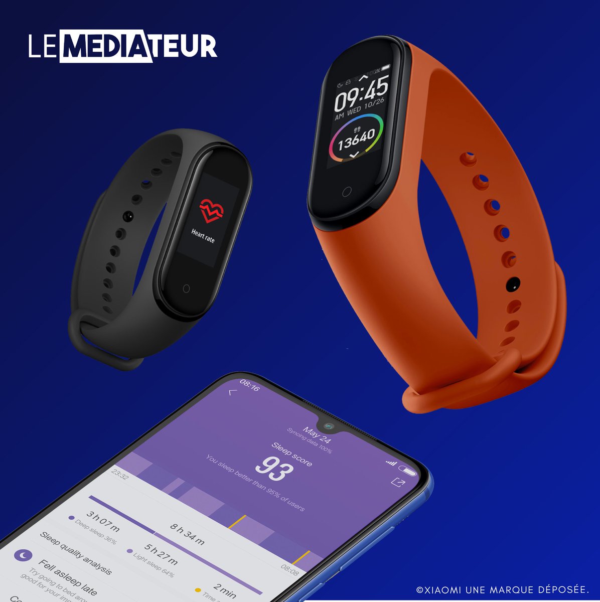 Kapsul_tv's tweet image. 🎁CONCOURS 🎁
Nous vous faisons gagner un bracelet connecté Xiaomi Mi Band 4 ! 

Pour participer : 
- FAV + RT cette publication 
- Follow @lemediateurtv
- Mentionne tes amis 🙋🏻‍♂️🙋🏽‍♀️

Bonne chance 🍀