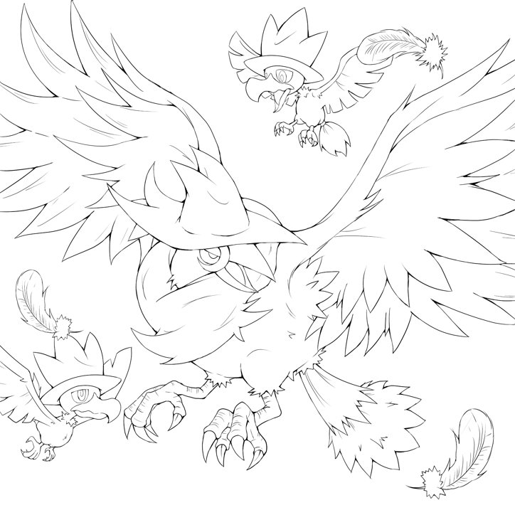 ポケモン ドンカラス 描いてみました ポケモン えっぐまん Skeb募集中です の漫画