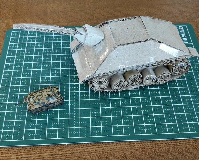 まとめ 猫戦車 段ボール がtwitterで話題 作り方についても Minbro