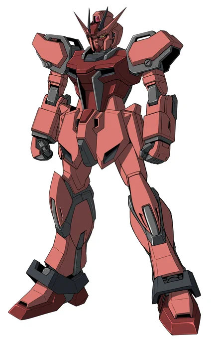 地球連邦軍のストライクガンダムと
キャスバル専用ストライクガンダム 