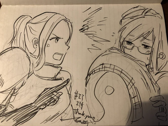 初めて描くシリーズ
サムスピから シャルロットさん!
ごめんさないごめんなさいするレイシャン 