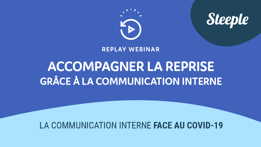 Steeple_FR's tweet photo. On voit la fin du tunnel 👀

Avec le #déconfinement qui se rapproche, il est indispensable d'accompagner les collaborateurs vers la #sortiedecrise et la reprise 💪

Accédez dès maintenant au #replay de notre dernier #webinar 🎬 https://t.co/VGdx3ked8O

#cominterne #covid19 https://t.co/DIC3Idox8O