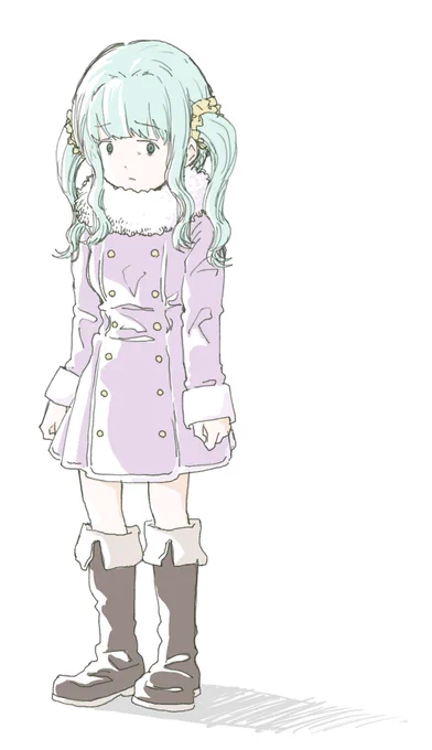 久しぶりに町中で家族の姿を見た二葉さな 