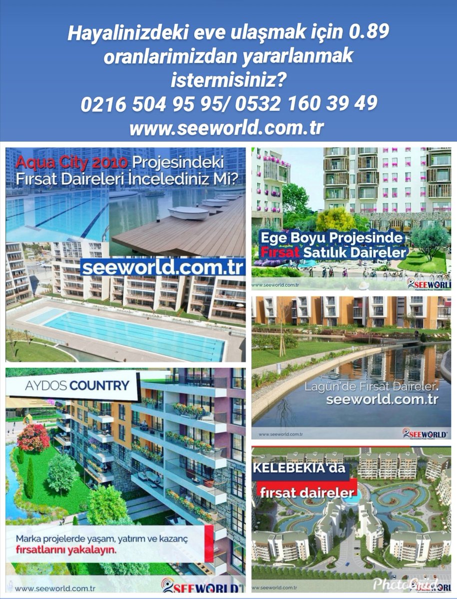 seeworldturkiye's tweet photo. SEEWORLD TÜRKİYE🇹🇷SATIŞ&amp;KİRALAMA OFİSİ
Pamukçu Group Yapı İşletme San.Tic.A.Ş.

02165049595 | 02165049596 I 05321603949
https://t.co/HYJ1GumHEb I https://t.co/24p8Qa3JF7 https://t.co/ih2kYzfhQr I https://t.co/j5b52k2Mko

#seeworldturkiye #pamukcugrup #seeworldgayrimenkul https://t.co/n7bGATW3pV