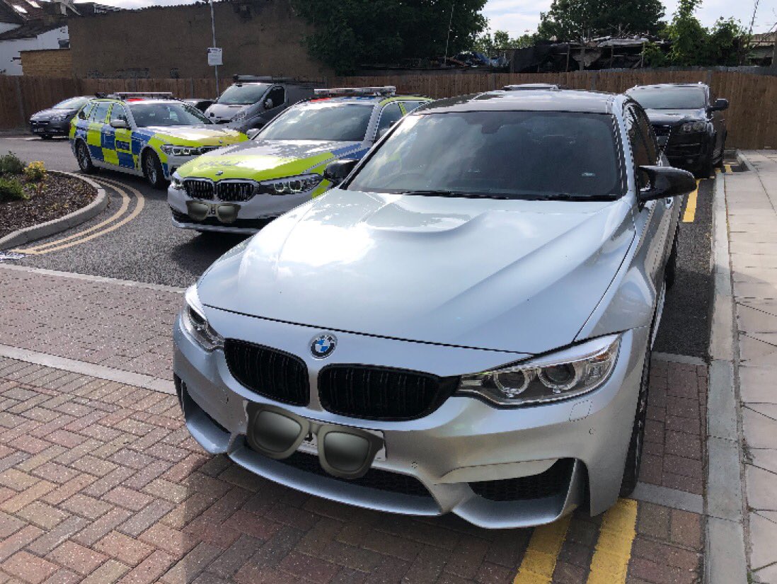 BlueRocket77's tweet image. This M3 has been recovered this morning, stolen in Feb by means burglary and it’s been resprayed to help conceal it’s identity, should be blue. It’s being collected and off for forensics. #TDJ #eastRPU #mpsrtpc #stolen