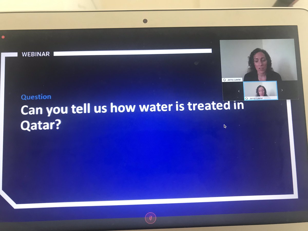Great to hear my co-supervisor <a href="/JennyLawler7/">Dr Jenny Lawler</a> discussing the importance of water research in a global health crisis from her new position in QEERI, Qatar. Interesting to see the differences in the attitude towards water &amp; how it’s treated in in a country which lacks fresh water.