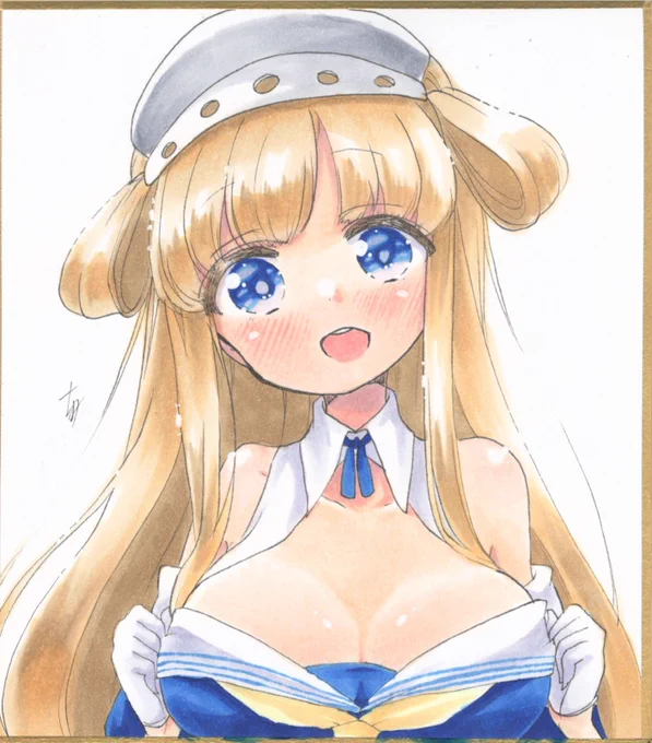『え?わたくしの…daifuku、ですか??』

#フレッチャー #コピック 