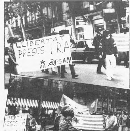 CdmmmEi's tweet photo. Avui fa 39 anys moria a la presó després de 66 dies de vaga de fam el militant de l’IRA Bobby Sands.
Repassem les reaccions que van tenir les organitzacions de l’esquerra independentista de l’època a la seva mort.
(Foto apareguda a la revista Lluita del PSAN) https://t.co/6egqytTnjn