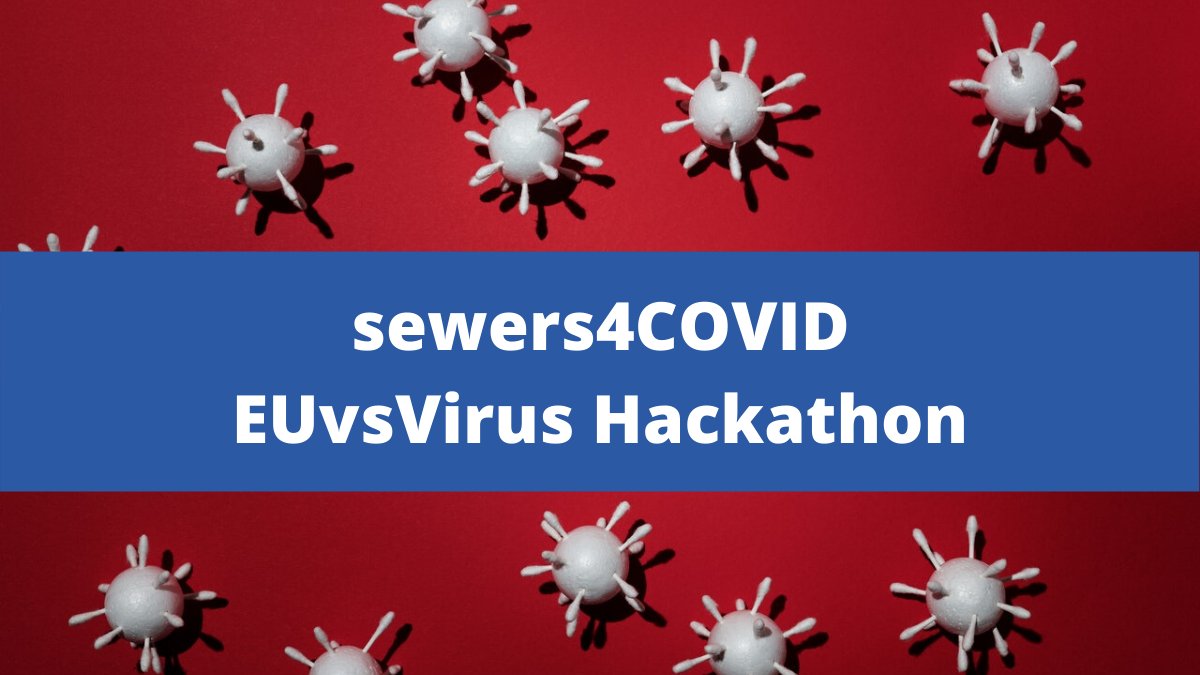 H20EU's tweet photo. 👂Have U heard? A team consisting of WE members won 1st place in 1⃣ of the #EUvsVirusHackathon categories w/ @Sewers4C, a #sewer surveillance #platform for early virus detection to help decision-makers direct resources where they are most needed. 
👉Read : https://t.co/T9F6OkAP44 https://t.co/qGhTiPnBAG