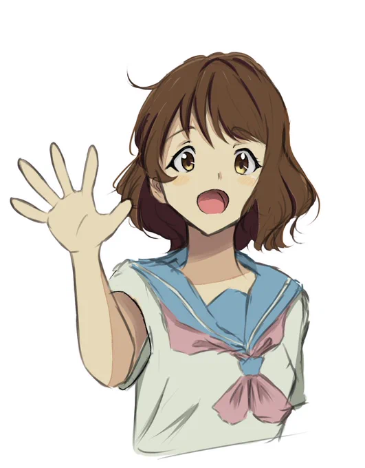 黄前ちゃん。ユーフォはめっちゃ好きです 
