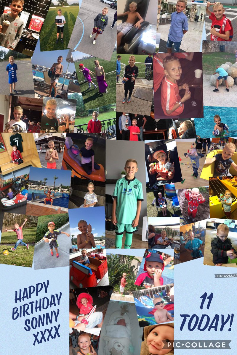 Happy 11th Birthday to my gorgeous little man!! 💙🎂🎁
Not exactly how we thought we would be spending your birthday but we will make it fun😊
You make us so proud everyday, keep doing what your doing Sonny Paul! 💙⚽🏉
Love you more 😘