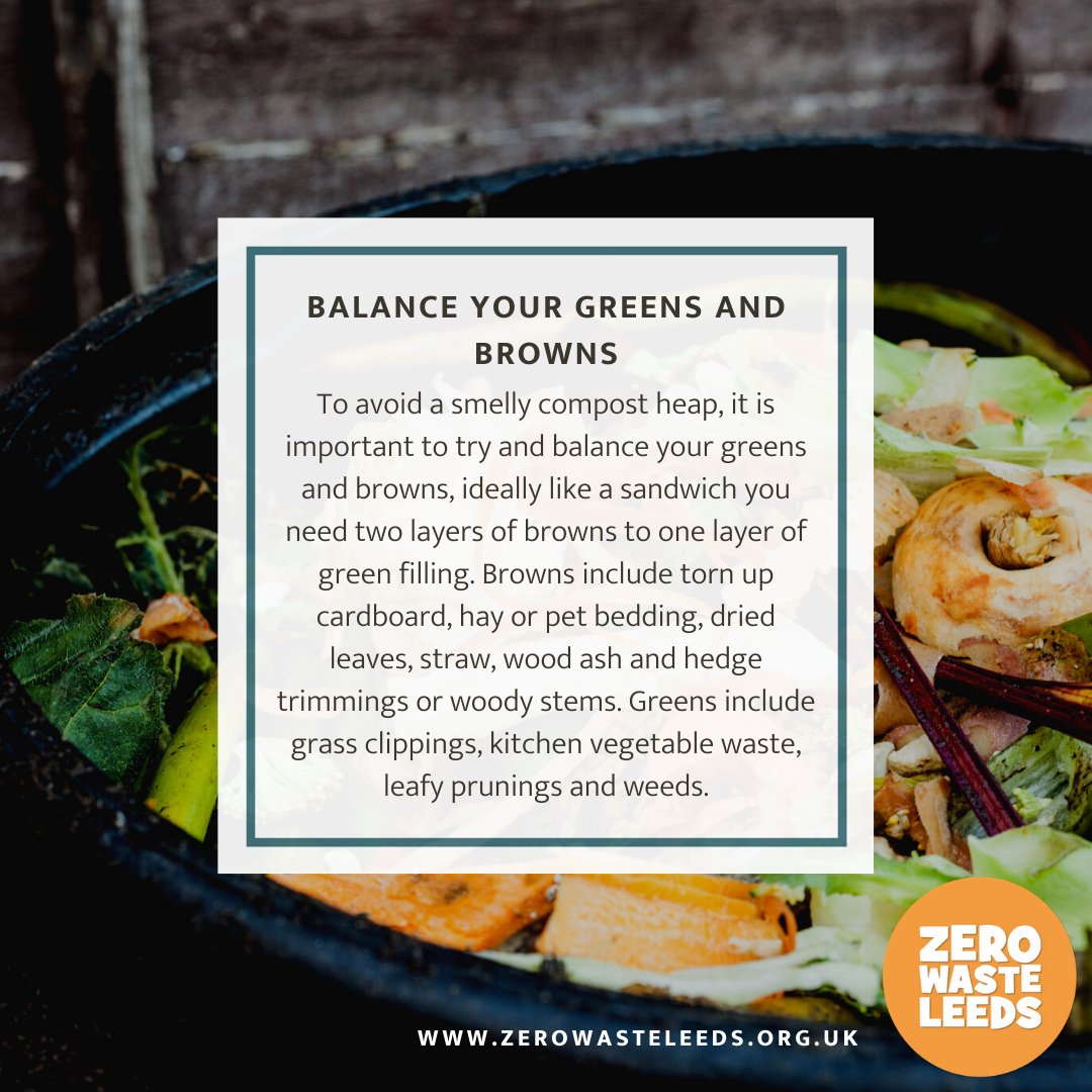 ZeroWasteLeeds's tweet photo. It's #InternationalCompostAwarenessWeek! And with brown bins being temporarily suspended, what better time to start composting? We've shared our top tips for starting a compost heap at home - https://t.co/z5DgandX1i
What are your top tips? ππ±
#LeedsByExample #ICAW https://t.co/XVWeR5Z2g8